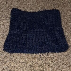 Cozy Knit Neck Warmer - Navy